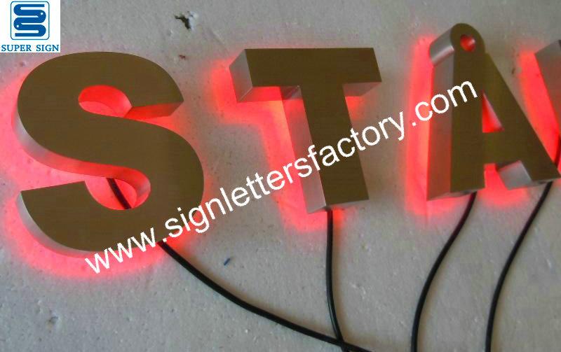corona LED sign letters